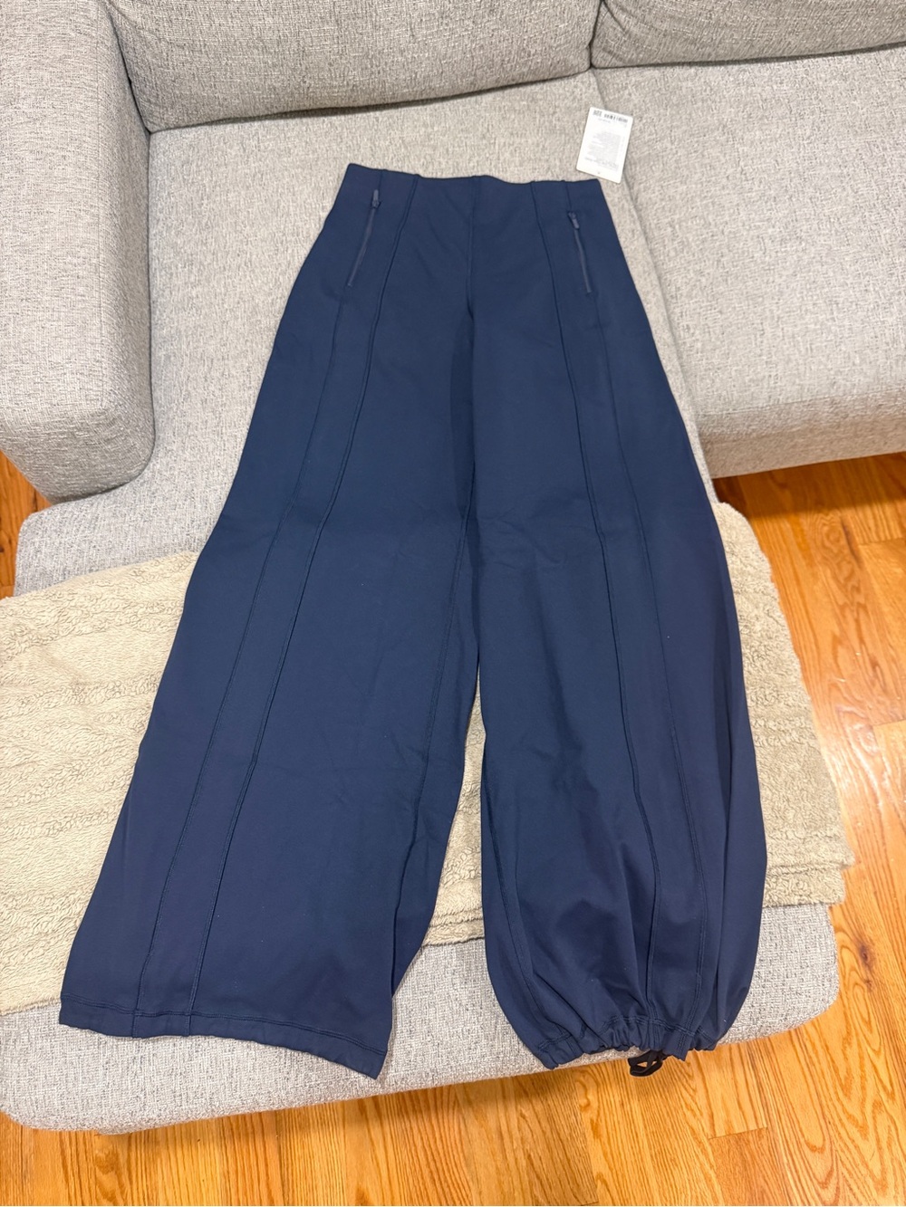 Lululemon Wide Leg Navy Pants